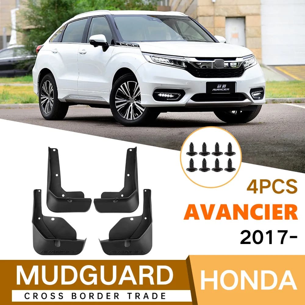 For Honda Avancier 2017-2024 fender tiles auto accessories car accessories fender flares mud flaps