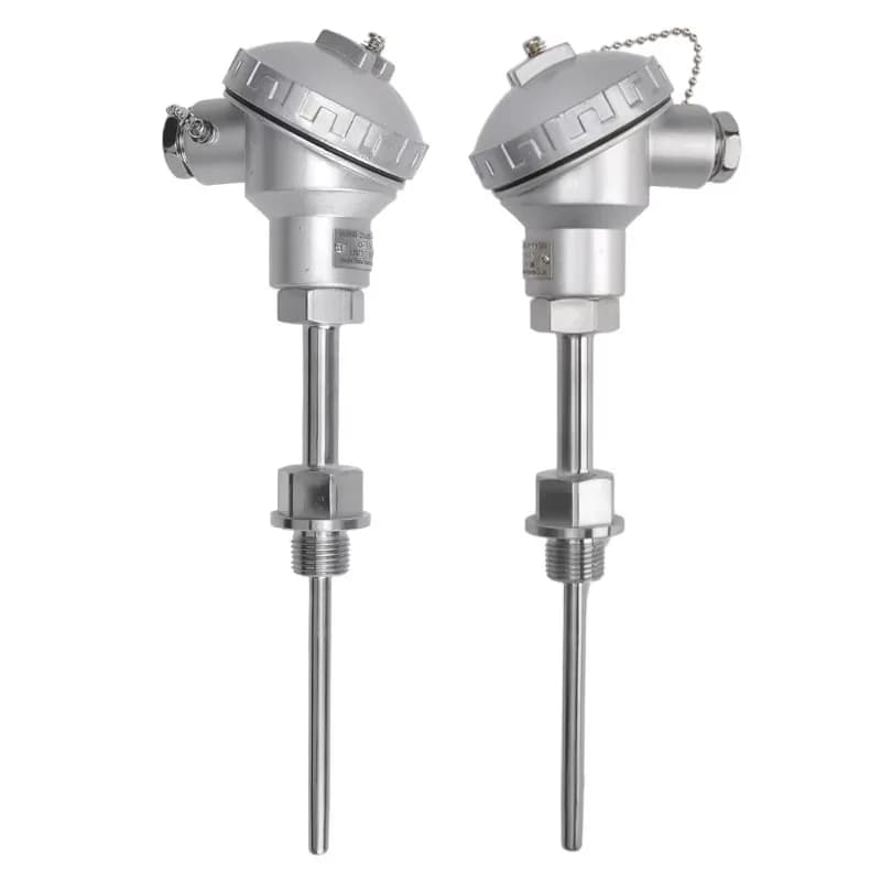CE ATEX certified OEM/ODM customizable stainless steel armored RTD PT100 analog temperature transmitter 4-20mA