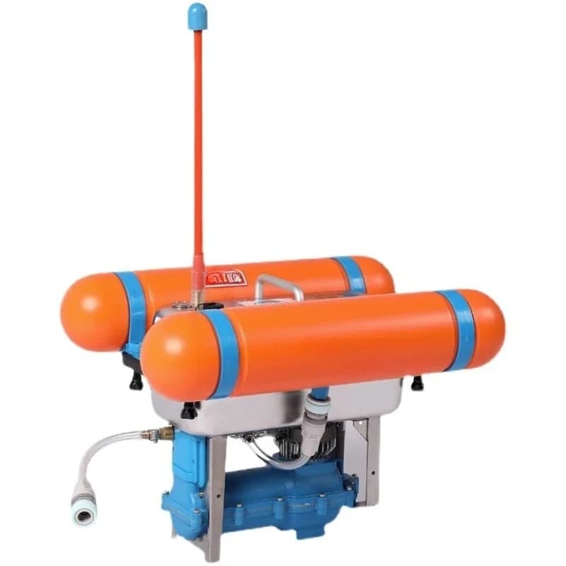 Underwater diving breathing apparatus deep diving equipment tank for oxygen catch fishing snorkel fish gill full set
