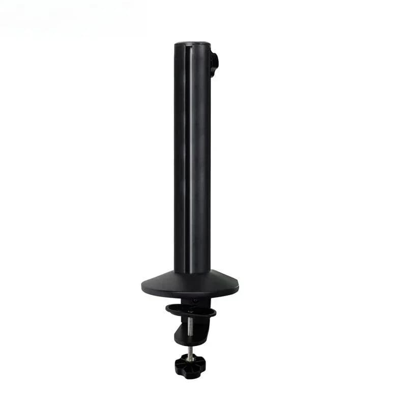X61 display robot arm rotating bracket can be lifted and lowered, and the microphone holder can be connected without