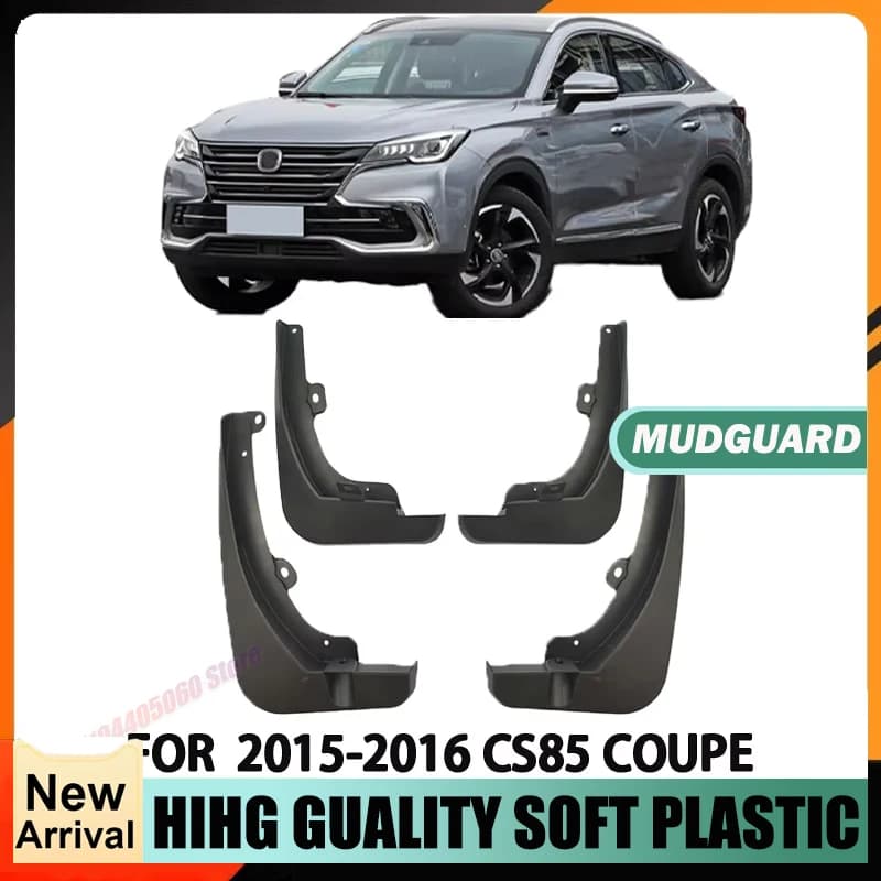 Front and Rear Wheel Special Fender Splash Protection Device for 2019-2020 Changan CS85 COUPE Car It Is Suitable