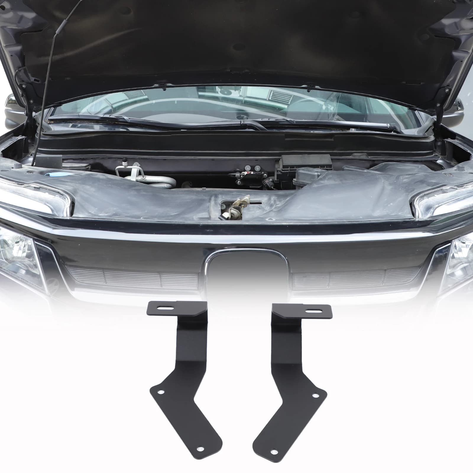 Carbon Steel Automotive Light Bracket Front Spotlight  Bracket  for Honda Pilot 2015-2022 Exterior Accessoriess