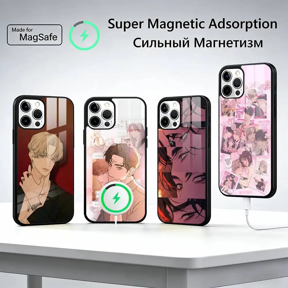 Operation True Love Comic Phone Case For iPhone17,16,15,14,13,12,11 Plus,Pro Magnetic with Magsafe Wireless Charging