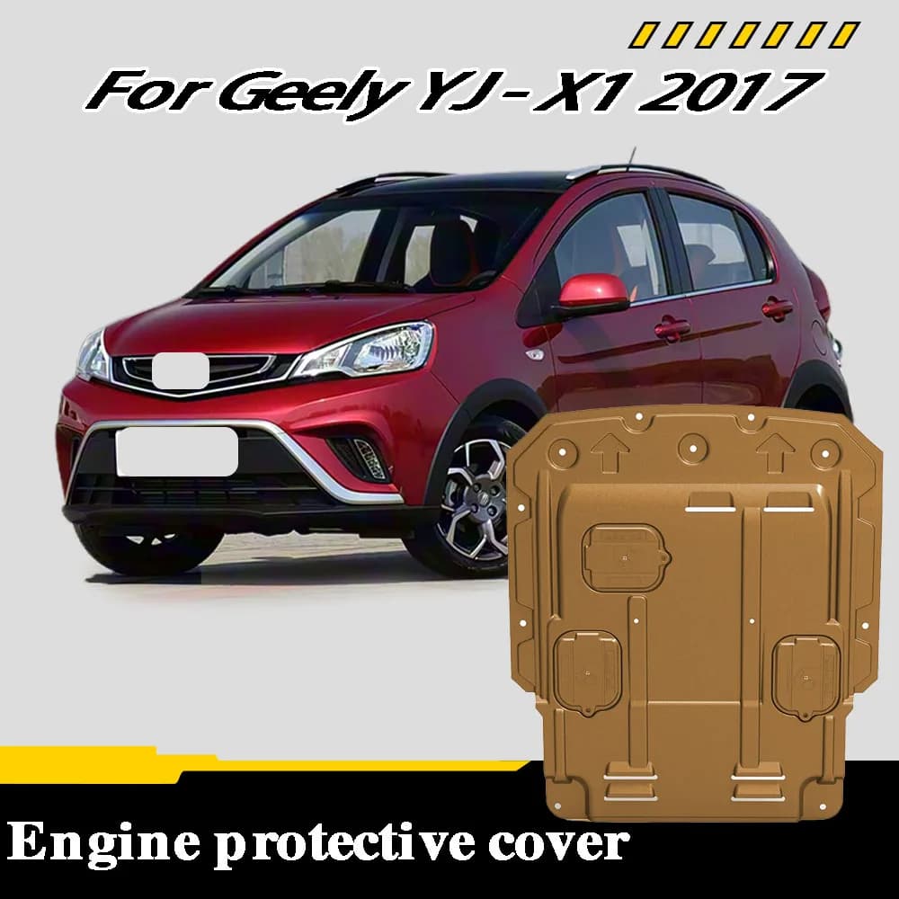 Vehicle - Specific Splash - Proof Durable Sturdy Engine Undercover And Lower Mudguard For Geely YJ-X1 2017 1.3L