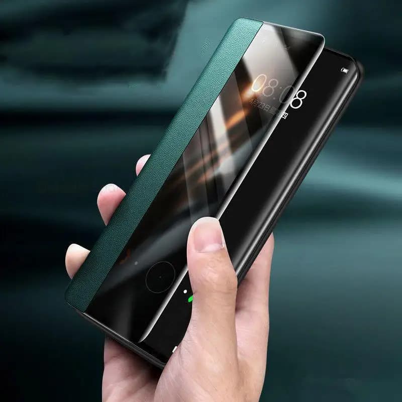 For Honor Magic 7 Pro View Windows Leather Flip Phone Case For Magic 6 5 Pro Fundas Full Protective Matte Cover Magic 7 5 6 Pro
