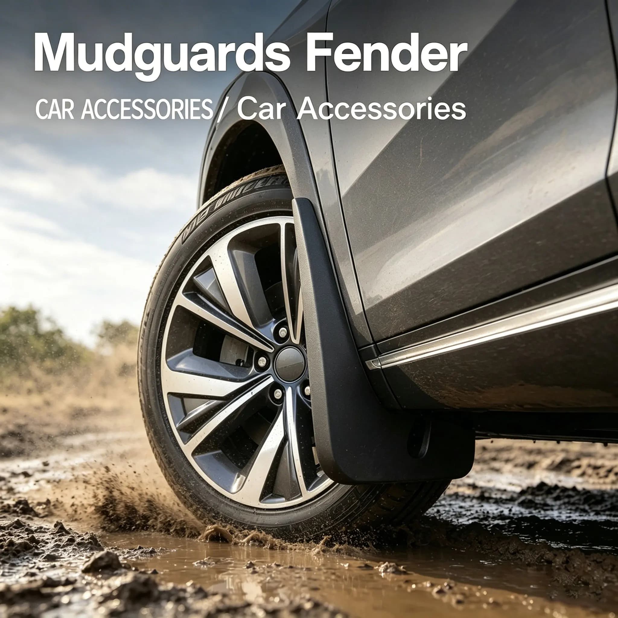 For BMW X5M X5 M Sport G05 2019-2026 Mudguards Fenders Black ABS Auto Tire Protection Vehicle Exterior Styling Accessory