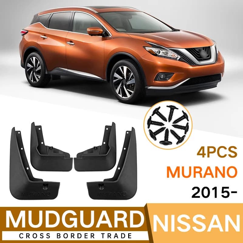 For Nissan Murano 2015-2023 fender tiles front and rear auto parts 4runner accessories fender flares mud flaps