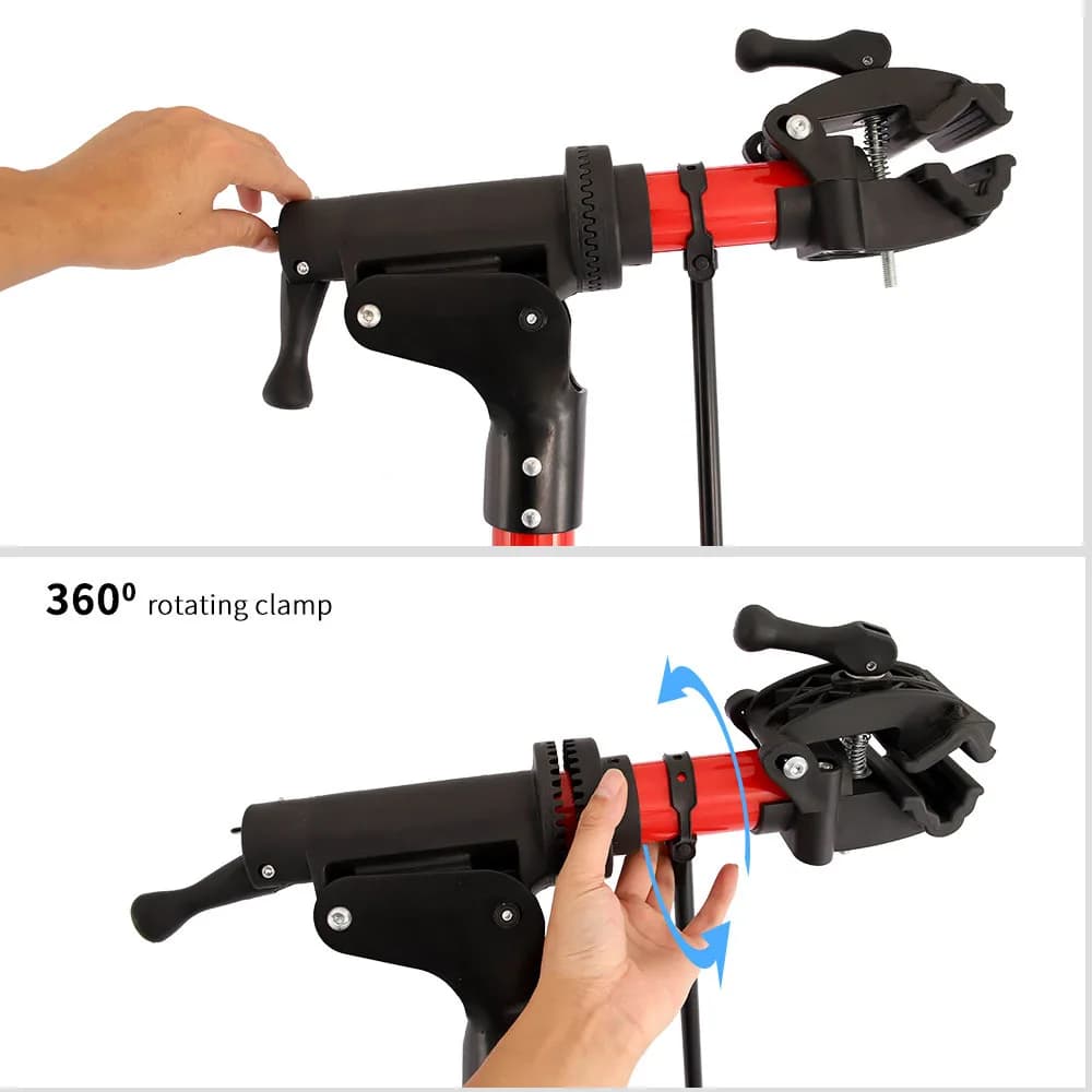 Foldable quick-release maintenance stand Aluminum alloy bike repair stand  Adjustable road bike repair tool Bicycle