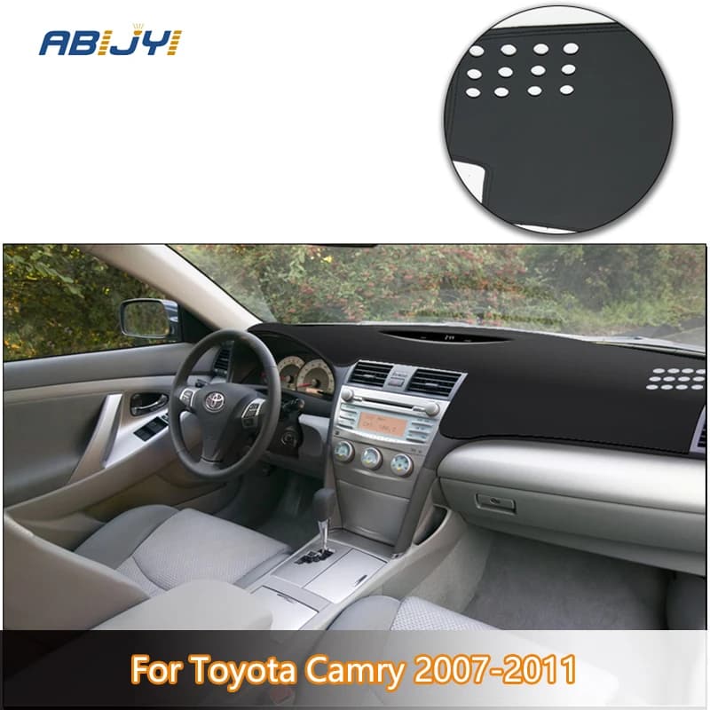 For Toyota Camry 2007 2008 2009 2010 2011 Car Inner Accessories Dashboard Cover Mat Reflect Light non-slip Pad Instrument Pan