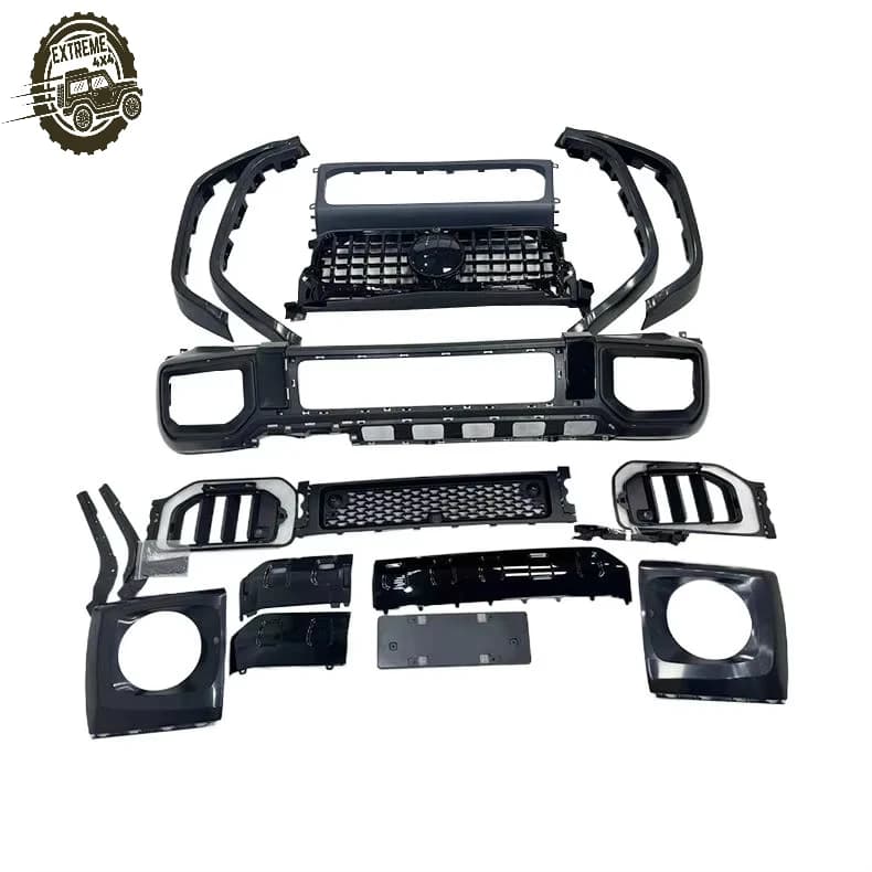 Universal New BodyKit Car Bumpers High Performante for Mercedes-Benz G Class W465 2025Y+ G500 Upgrade to W465 G63AMG Style