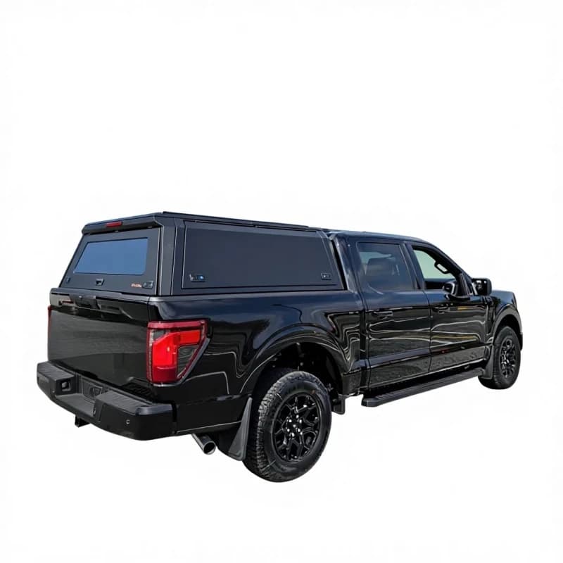 Truck Bed Tonneau Cover Aluminum Hard Top Canopy Waterproof Lockable Design for Pickup Truck Cargo Protection Accessories