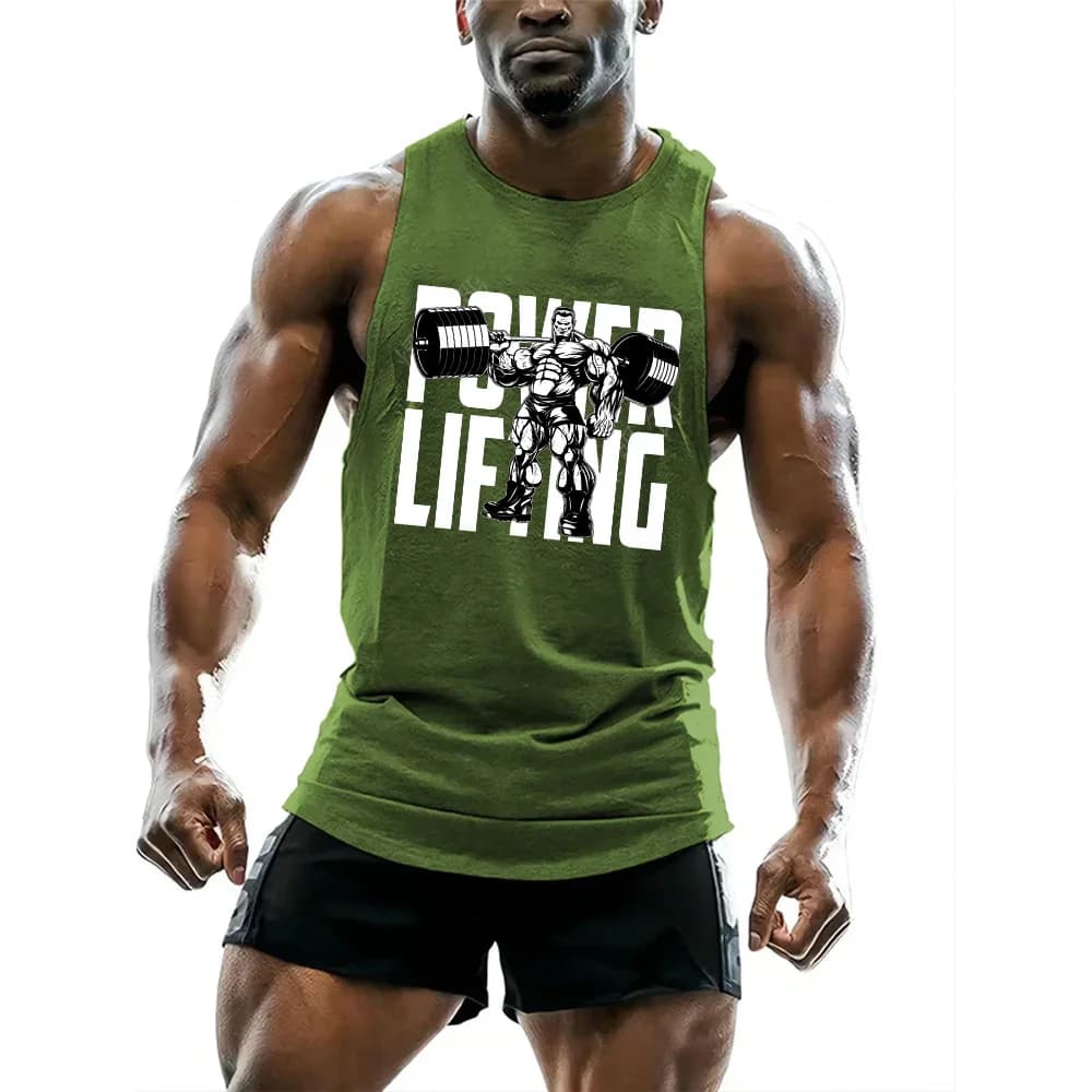 Mens Fitness Sleeveless Comfort Tank Top Mens Sports Shirt Breathable, Fast Drying,Comfortable Fitness Tank Top3DPrinted Top2026