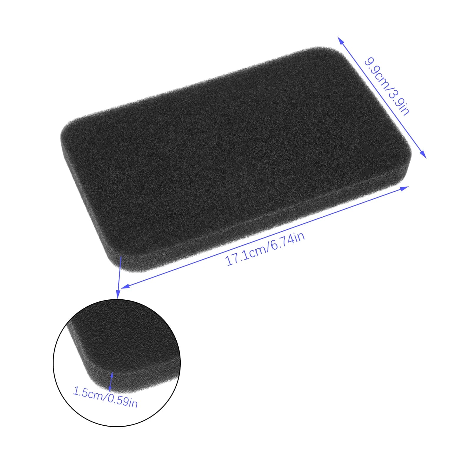 2Pcs Air Filters Fits Polaris P/n 0454620 and Obsolete P/n 0453664 Garden Tools For Polaris Sportsman and Outlaw 90,110 07-16