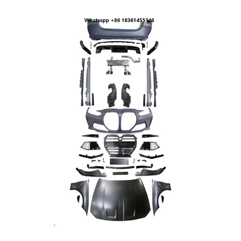 For 4 Series G22 2021-2025 New Competitive Price Crash Resistant M Power Bumper M4 Wide Bodykit ABS/PP Material