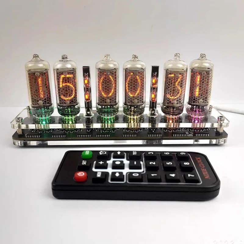 6-position IN-8 Glow Tube Clock Control Board IN8 Nixie Clock Excluding Glow Tube