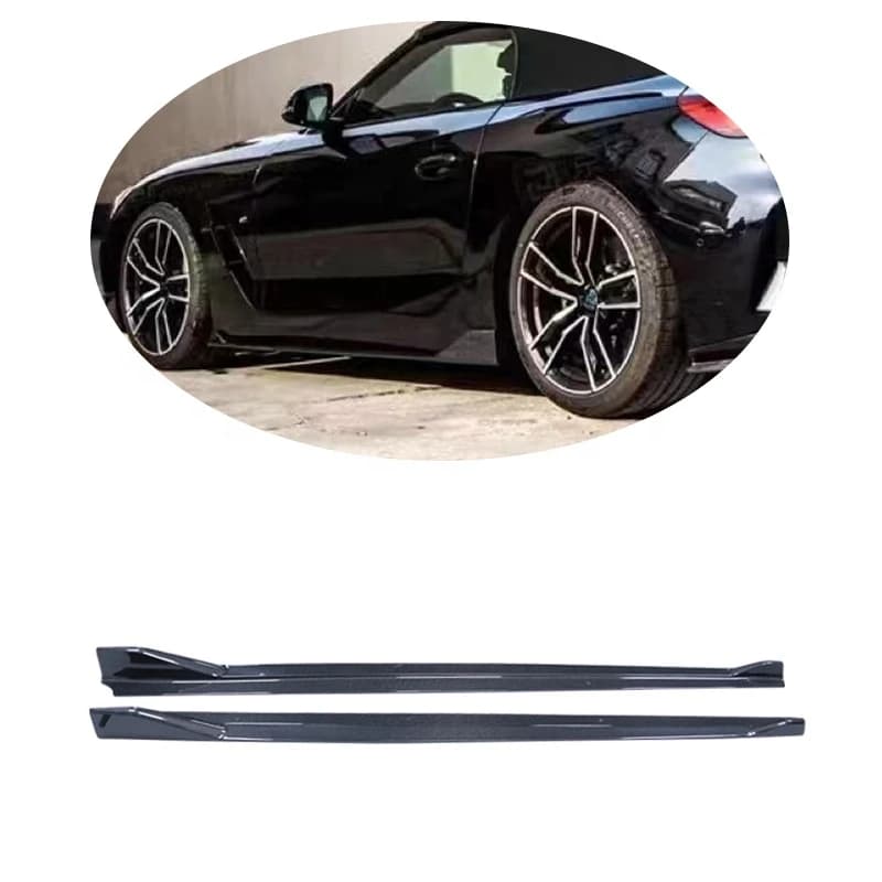 Hot Selling AC Style Carbon Fiber Side Skirts Extension for 2-Door 2017-2020 Side Skirt Lip