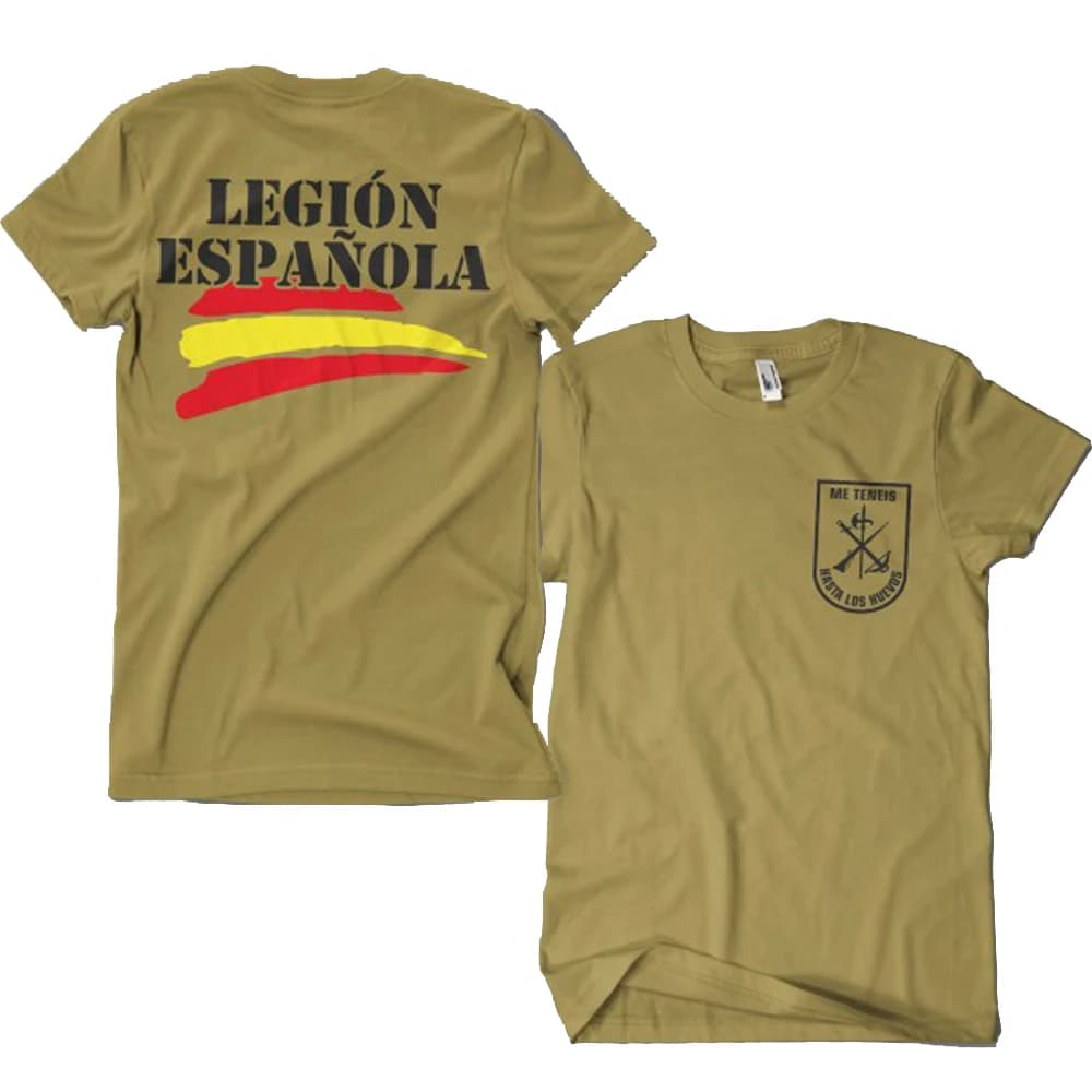 "Me Teneis Hasta Los Huevos" Spanish Legion T-Shirt 100% Cotton O-Neck Summer Short Sleeve Casual Mens T-shirt Size S-3XL