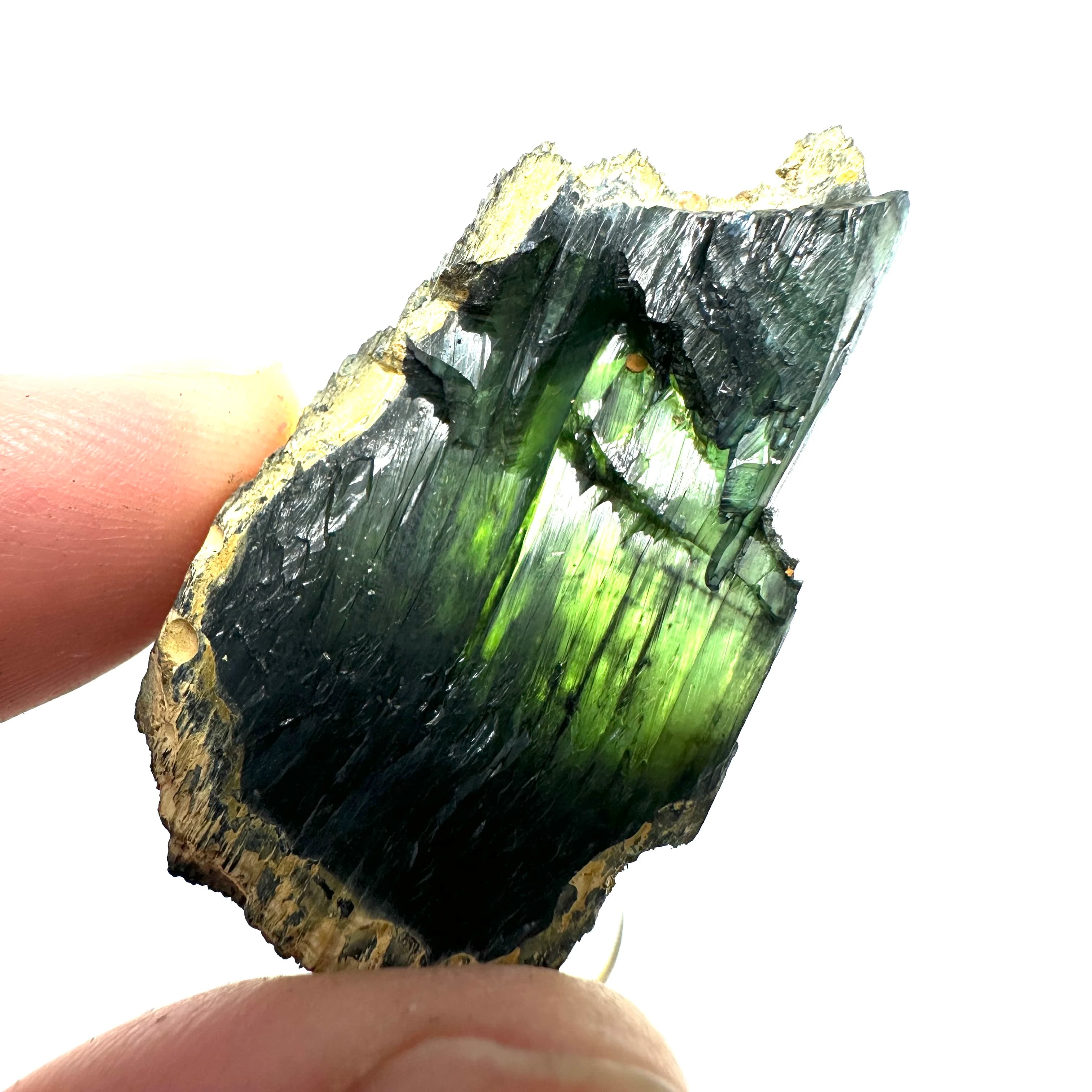 Natural Vivianite Crystal Raw Stone Rough Mineral Specimen Healing Stone Home Decoration Reiki Crystal Collection