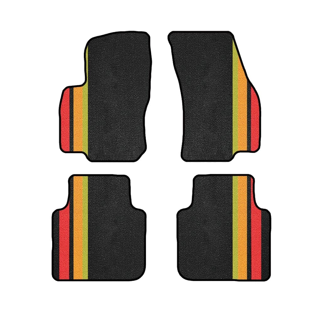 For Volkswagen Tiguan 2024–2025 L Pro R-Line Non-Slip Car-Specific Mats Waterproof Floor Mats Car Mats With Buttons Full Set