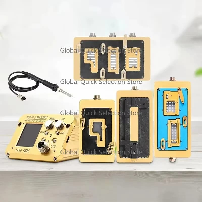 HT007 Motherboard Welder Station for IP-honeX-13/14/15 16 P-ro MAX PCB Board Middle Frame Layered Desoldering Rework Station