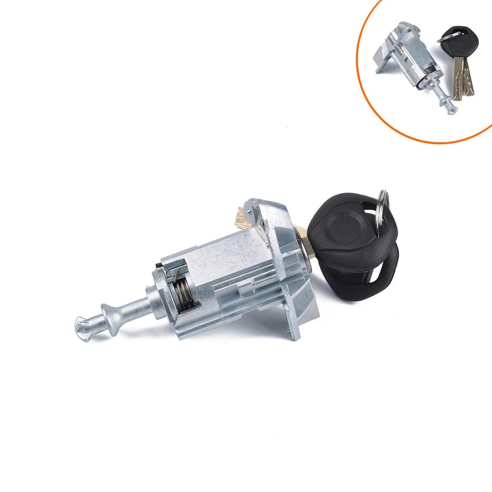 Front Left Door Lock Cylinder 51217035421 Complete Kit With 2 Matching Keys For BMW E53 X5 2000 - 2006 Replacement Lock Barrel