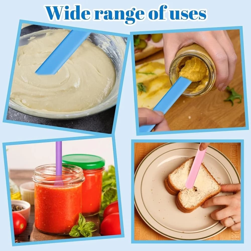 10 Count Silicone Stirring Tools for Epoxy Resin Applications Wax Pouring Candle Making and Craft Workshop Tasks