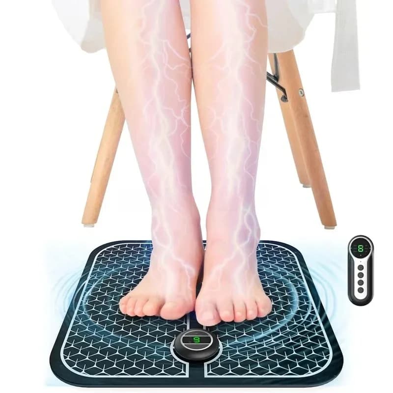 Electric circulator Shiatsu vibration foot massage pad