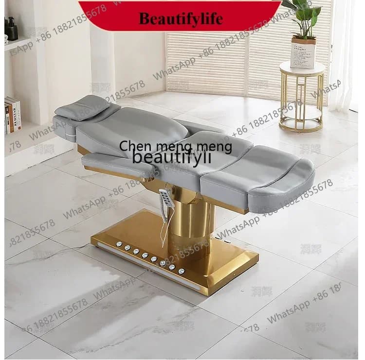 X   Electric beauty bed, special tattoo embroidery for beauty salons, dental ear picking bed, heated lifting bed