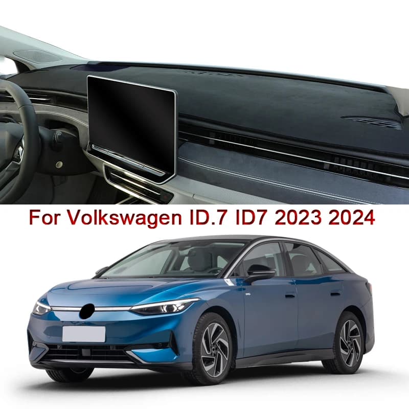 Car Styling For Volkswagen ID.7 ID7 2023 2024 Car Dashboard Mat Protective Interior Anti-Pad Shade Cushion Cover Auto Accessory