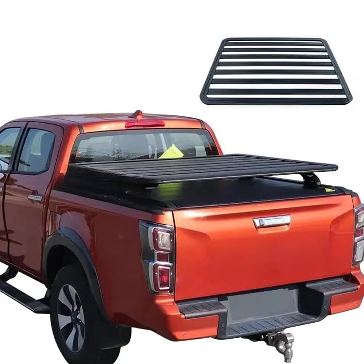 Pickup Aluminum Flat Luggage Carrier Car Roof Rack Suv Platforms Roof Rack for Hilux Tacoma Tundra