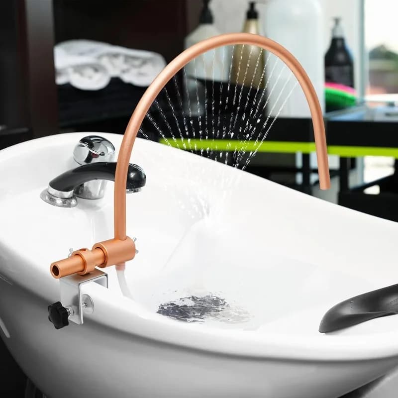 Water circulation, installed head rinsing, upgraded ceramic basin, universal elbow hydrotherapy, running water shampoo artifact