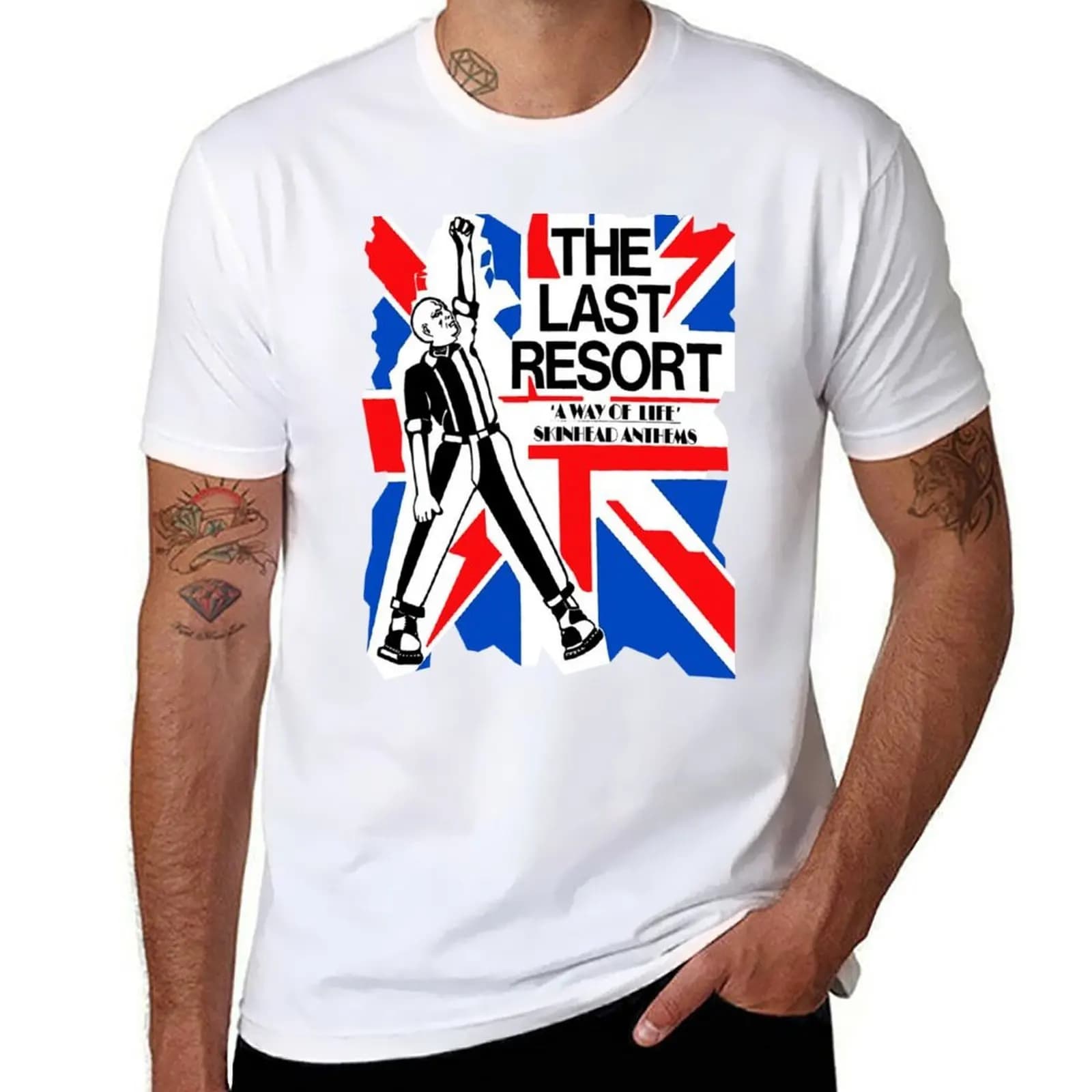The Last Resort - Skinhead - A Way Of Life Premium T-Shirt t shirts for man slim fit t shirts for man cotton soft T-Shirt