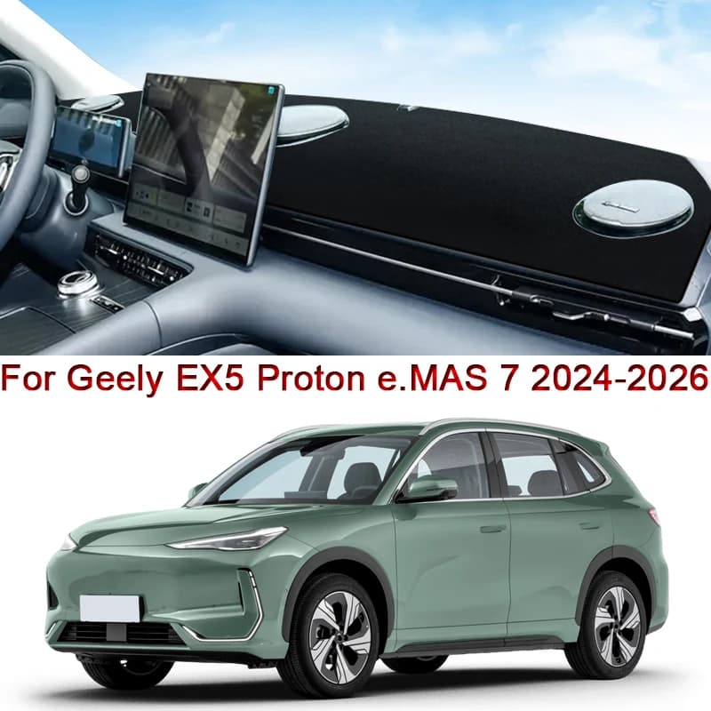 Car Styling Fit For Geely EX5 Proton e.MAS 7 2024 2025 2026 Car Dashboard Mat Protective Interior Anti-Pad Shade Cushion Cover