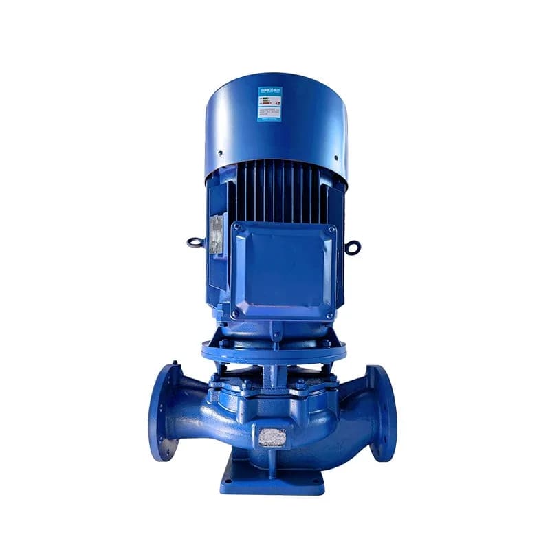 Air conditioning booster pump, four-stage motor, water pump, pipeline, hot water circulation, cooling pump, frequency conversion