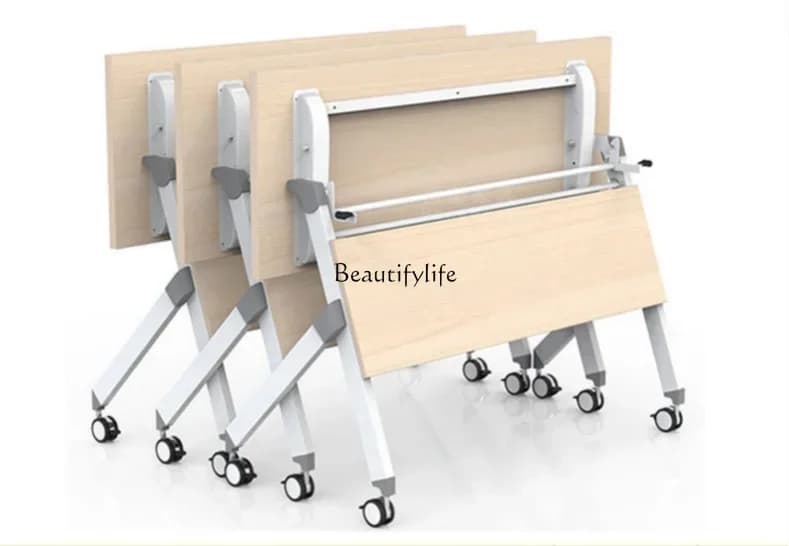 FGFlap Multifunctional Tutoring Splicing Combination Conference Folding Mobile Double-layer Desk