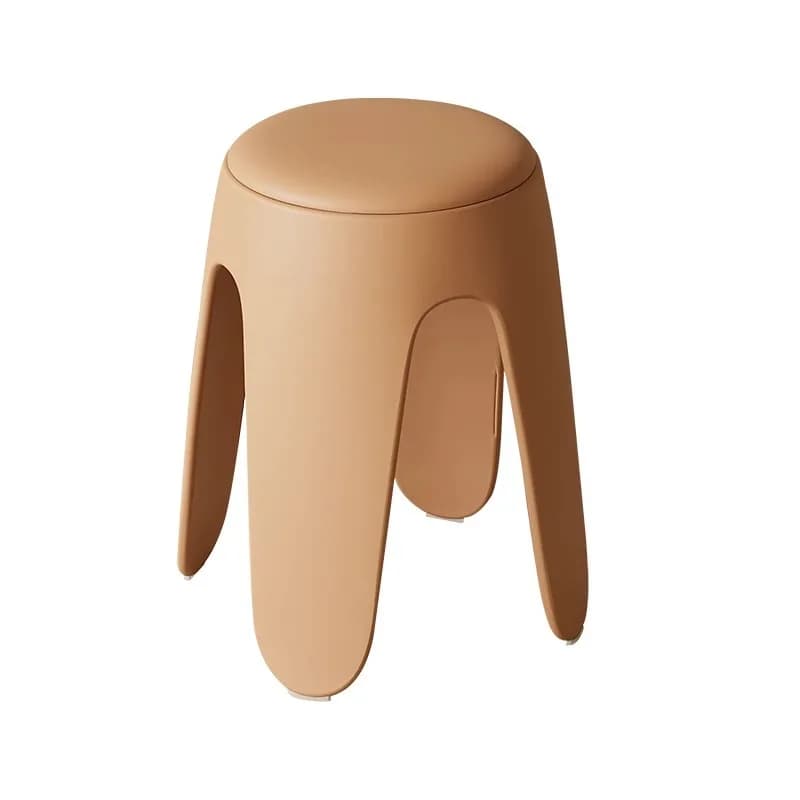Thickened household extra thick simple stackable, round stool creative high bench