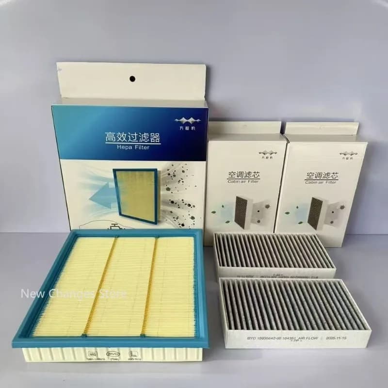 Whole Set Air Conditioning Filter For BYD Equation Leopard 8 2025 2026 Original Genuine Car Engine Air Filter Oil Filter