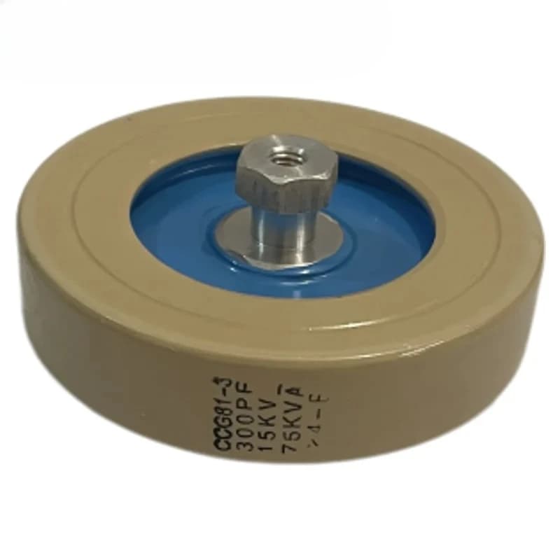 CCG81-3 300P 300PF 15KV-75KVA DT80 High Frequency High Voltage High Frequency Ceramic Capacitor