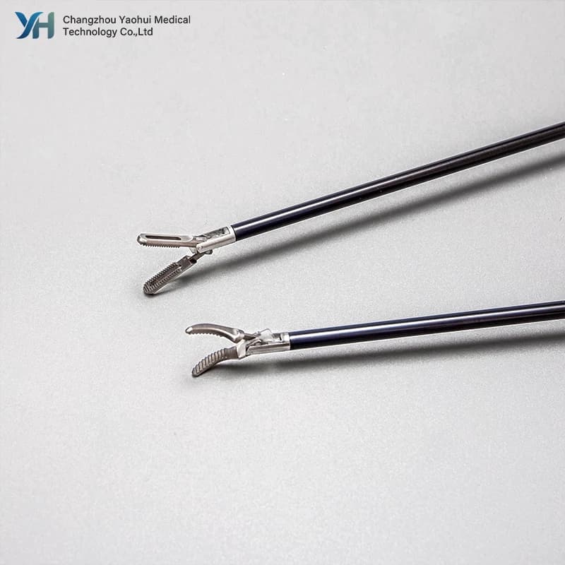 33cm Bipolar Electrocoagulation Forceps – Disposable with Metal Tip for Coagulation