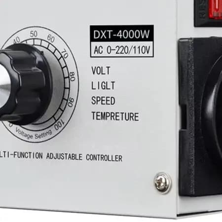 For Resistors Adjustable Controller Grey Adjustable Controller For Motors Motor Driver Compact Size For Resistors