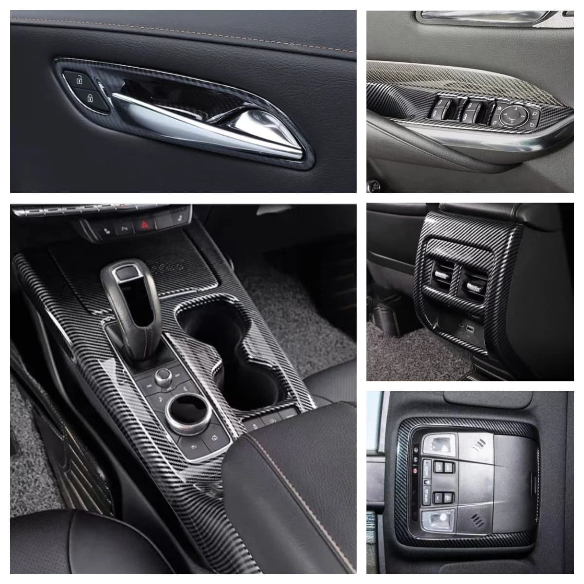 For Cadillac XT4 2019-2022 LHD Interior Accessories Door Armrest Window Switch Control AC Outlet Vent Decoration Gear Box