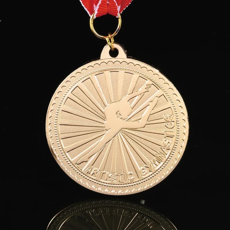 General metal medals for gymnastics competitions - dance series prizes - commemorative items