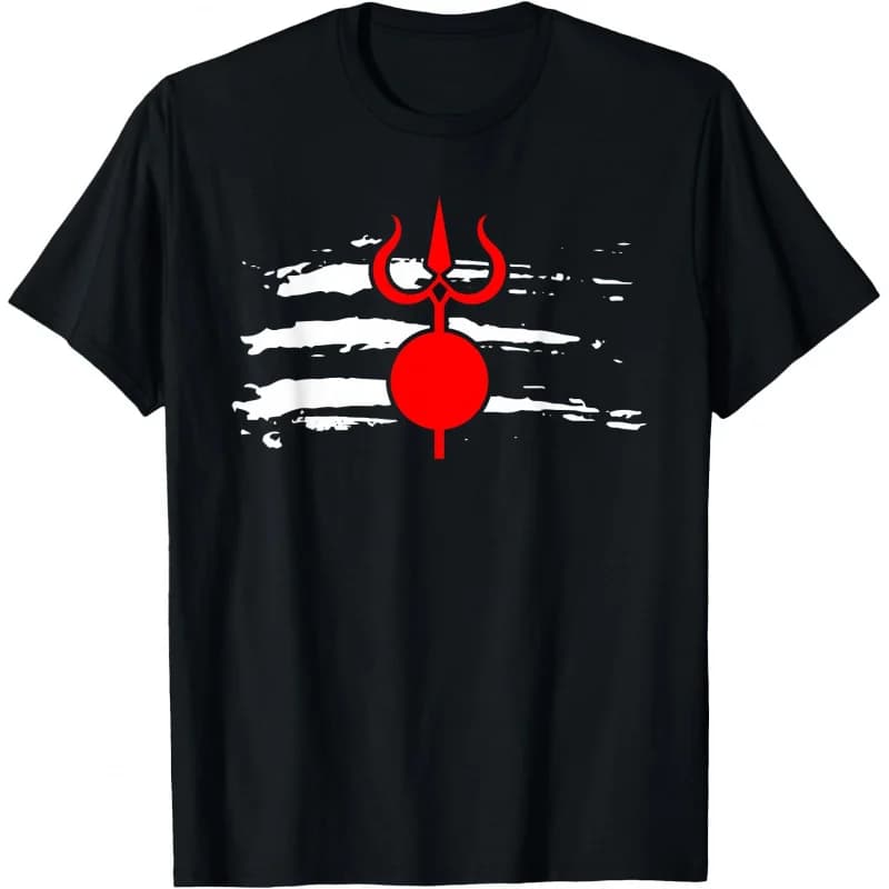 Shiva Hinduism Meditation Hindu India Religion Buddhism Gift T-Shirt Hindu Mythology Short Sleeve Graphic clothes All size tops