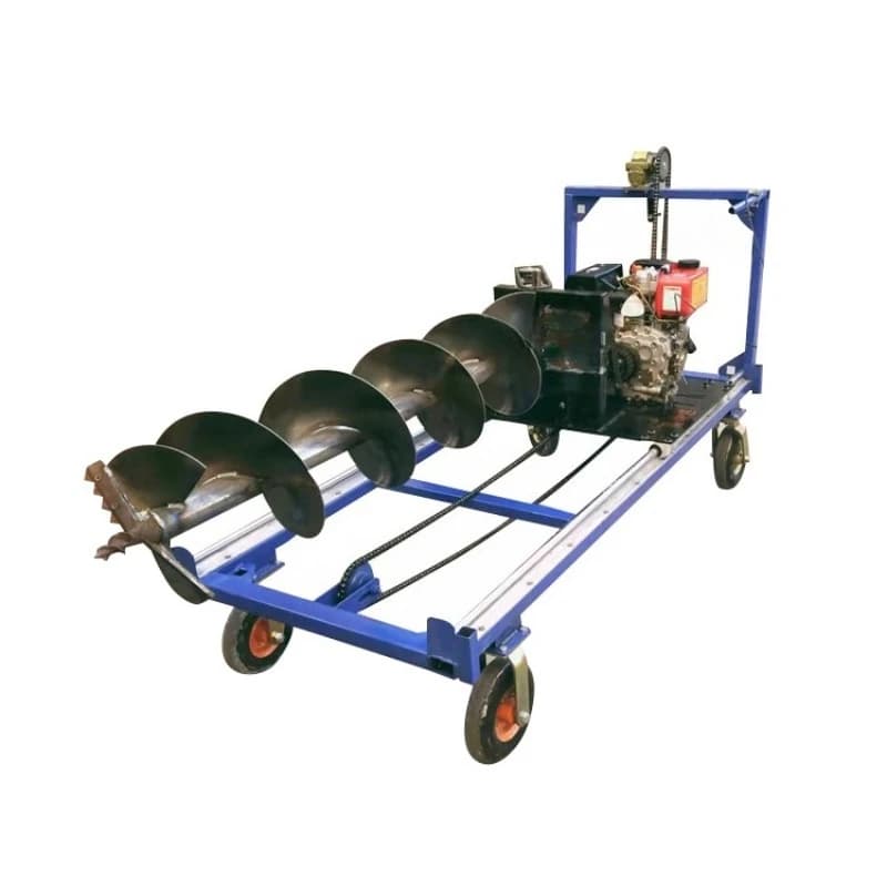 Small hand-held horizontal hole punching machine, geological exploration machine, column excavator, c