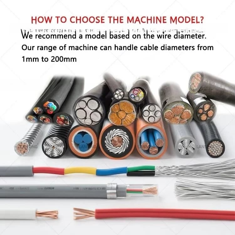 M40-1 Electric 1-40mm Hot Sale Automatic Wire Stripping Machine Scrap Copper Cable Recycling Portable Wire Stripping Machine