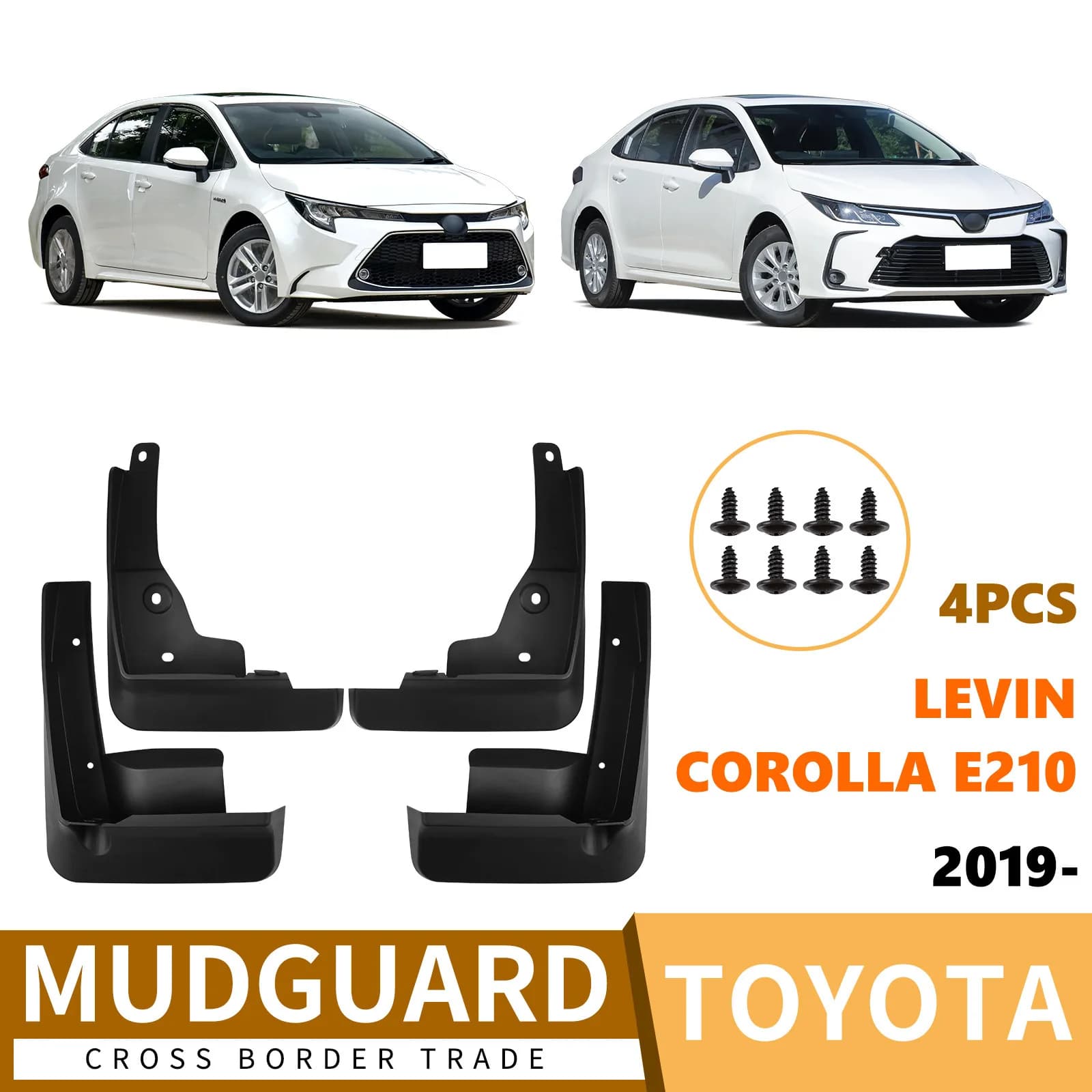 For Ralink LIVEN 2019-2025 Corolla E210 car fender skin car accessories fender flares mud flaps
