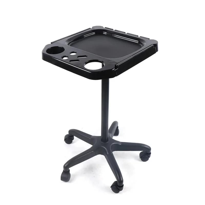 Salon Rolling Tray Cart+Wheel Hairdressing Tool Hair Stylist Storage Trolley