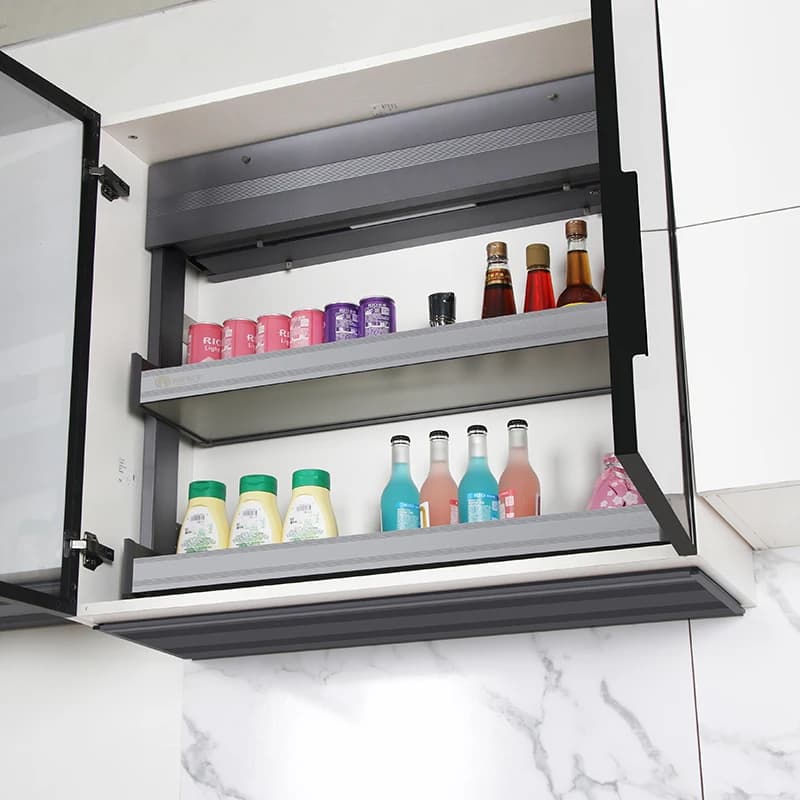 Sufficient Storage Space for Smart Household Products Storage Cabinet Accessories Automatic Pull-Down Cabinet