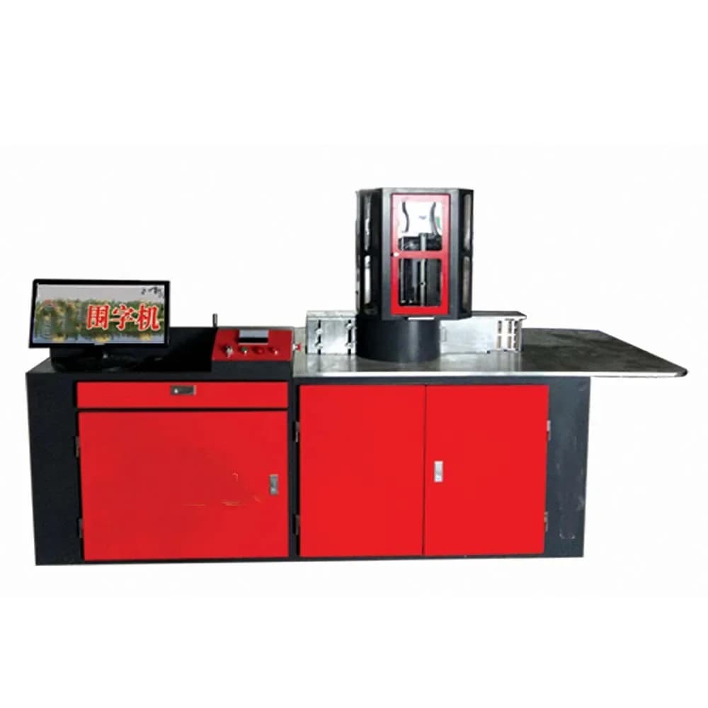 Hot Sale Channel Letter Auto Bending Machine CNC Control Signage Channel Letter Bending Machine Chinese Automatic Provided PLC