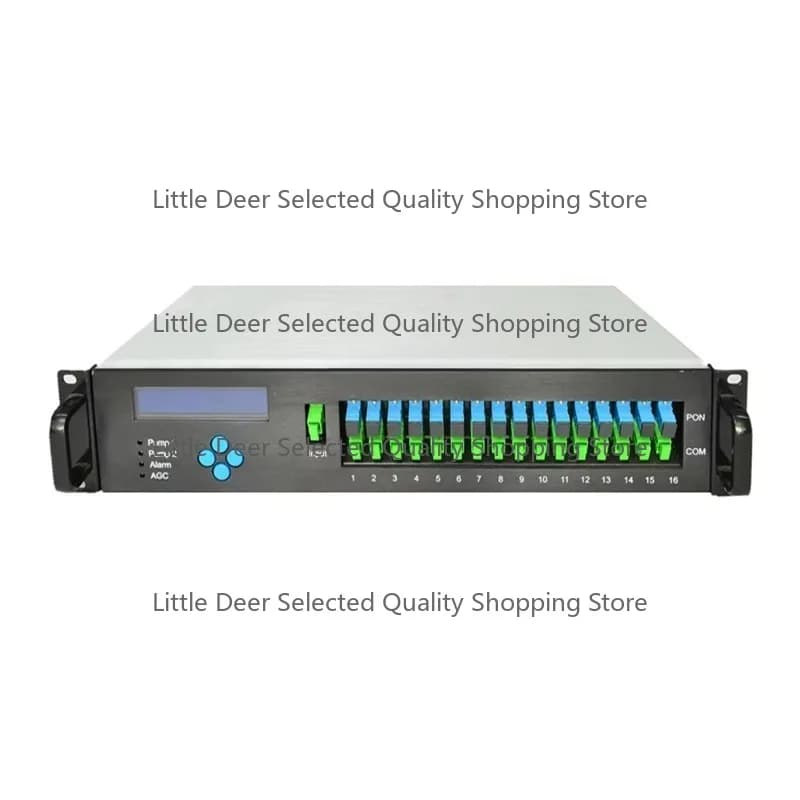Optical Amplifier WDM EDFA 8 port 16db edfa 8*19 con wdm